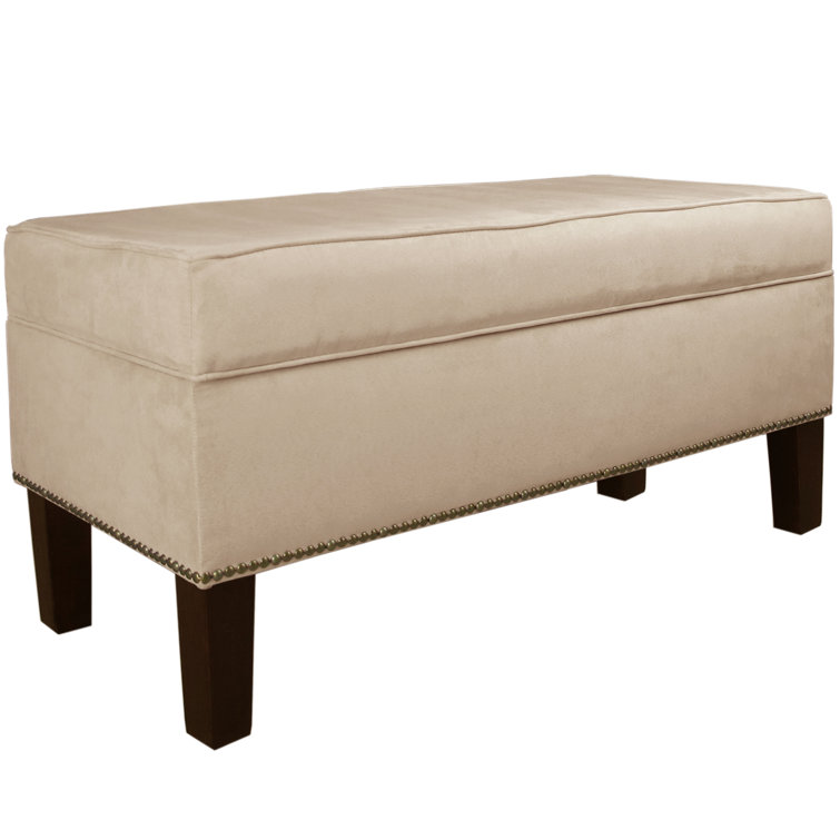 Macri Flip Top Storage Bench Wayfair Custom Upholstery Macie Upholstered Flip Top Storage Bench